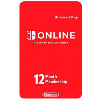 Nintendo Switch membresía 12 meses USA